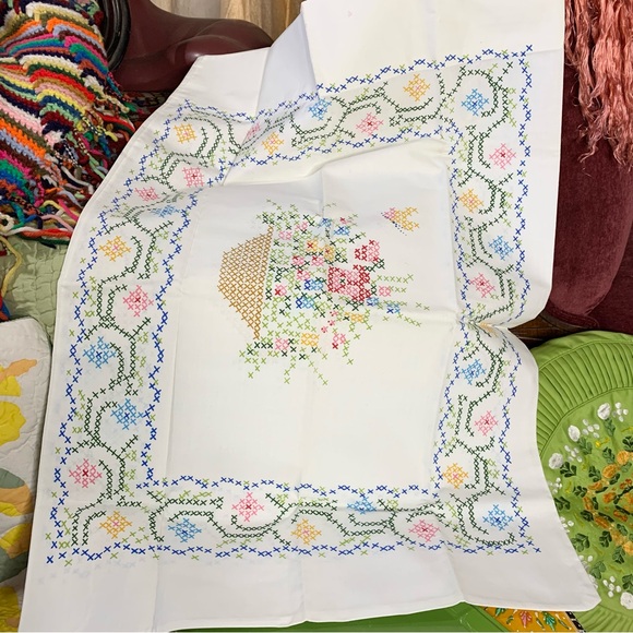 70s Pillowcase Cross Stitch Print - Picture 8 of 8